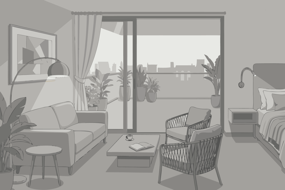Twin Room with Garden View